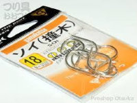 GAMAKATSU Soy Bari [Silver] #18 (9pcs)