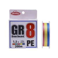 BERKLEY GR8 [10m x 5colors] 200m #1.5 (21lb)