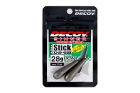 DECOY DS-6H Sinker Type Stick 18g #Gun Black