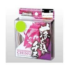 SANYO NYLON Applaud Otoshikomi Chinu [ShimaShima Yellow x Green] 100m #2.5 (10lb)
