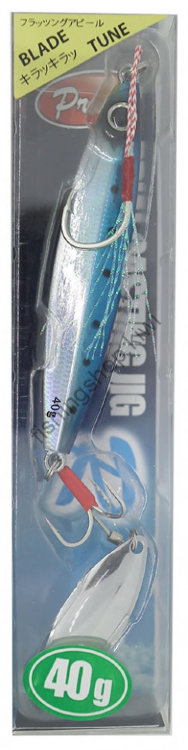 CORMORAN Prial Casting Jig Blade 40g #PJ801 Scale Iwashi / Silver Blade