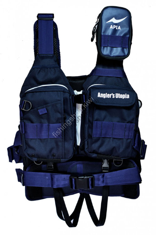 APIA ANGLER'S SUPPORT VEST Ver3 MARINE NAVY