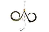 JACKALL Namarishiki BinBin Switch Spare Rubber Hook Set #Black Gold