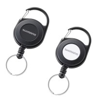 SHIMANO UH-201W Carabiner Reel #White