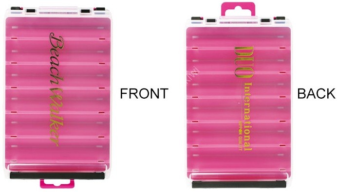 DUO BeachWalker Lure Box Reversible 120 Pink / Gold Foil