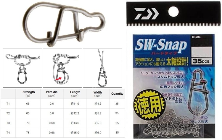 DAIWA SW-Snap T-1 Tokuyo