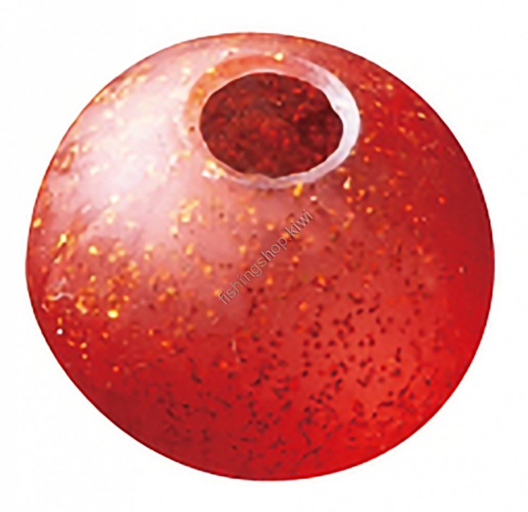 GAMAKATSU Sakura Gen Sinker Jacket [Clear Red/Gold Flake] M 220g (5pcs) Discontinued