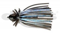 DEPS Violator Jig 14g 09 Brown - Blue Glimmer Gold & Blue flakes