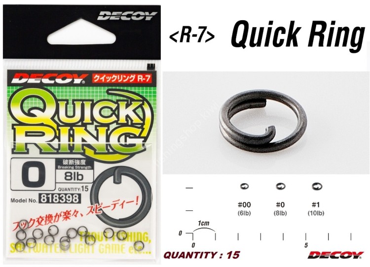 DECOY R-7 NS Black Quick Ring #1