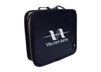 VELVET ARTS Spoon Wallet Large #Black/Black