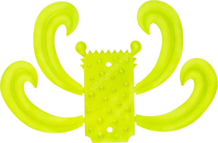 DAIWA Kaiteki Tako no Daki Gani Curly #Fluorescent Yellow