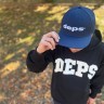 DEPS Logo Cap [Navy x White] Free