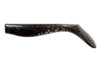 BUDDY WORKS Flag Shad 4 #BLK Silhouette Black (6pcs)