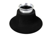 PURETEC Gokuspe Aluminum Spacer Reinforced Large Hit #Black/Silver