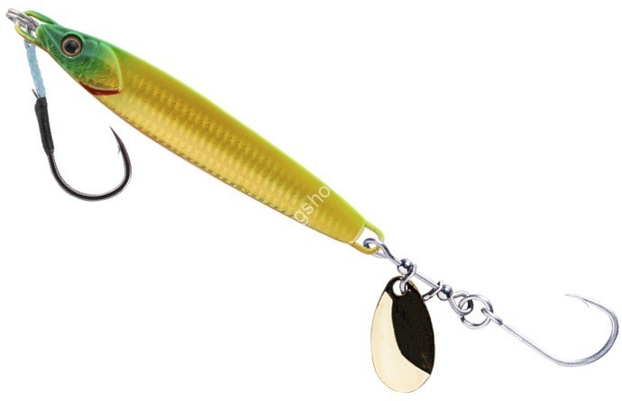 JACKALL Big Backer Rush Blade 30g #Surf Chartreuse Gold