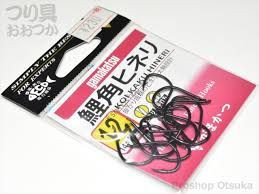 GAMAKATSU Koi Kaku Hineri [Black] #12 (14pcs)