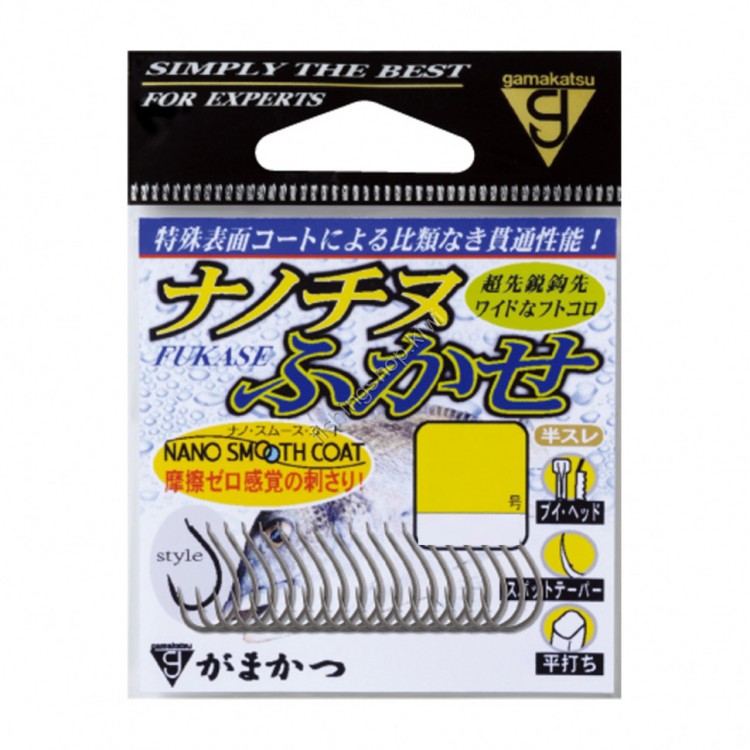GAMAKATSU Nano Chinu Fukase [Nano Smooth Coat] #5 (16pcs)