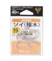 GAMAKATSU Soy Bari [Silver] #19 (9pcs)