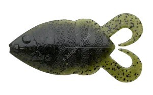 NORIES F-Flip Ko Gill 3.6'' #004 Watermelon Black Flk. (5pcs)