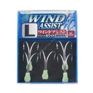 SHOUT! Wind Assist 309WA [White] L (5pcs)