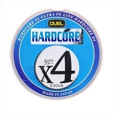 DUEL Hardcore X4 [10m x Silver&Green&Orange&Blue&Pink] 200m #0.6 (12lb)
