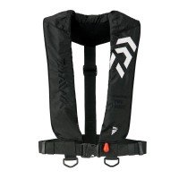 DAIWA DF-2608 Inflatable Life Jacket Black