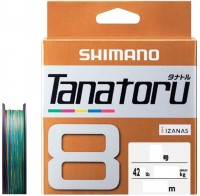 SHIMANO PL-F58R Tanatoru 8 [10m x 5colors] 150m #0.8 (18.3lb)