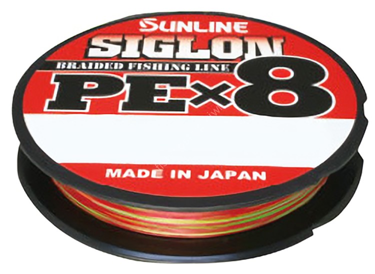SUNLINE Siglon PE x8 [10m x 5colors] 300m #5 (80lb)