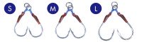 CRAZY OCEAN Small Jig Power Assist 8mm M (2pcs)