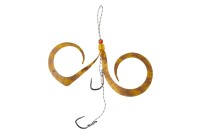 JACKALL Namarishiki BinBin Switch Spare Rubber Hook Set #Ebi Orange