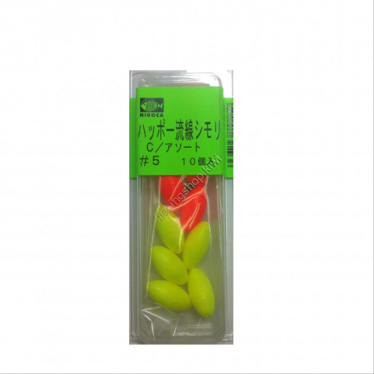 HIROCA CORPORATION Foam Streamlined Type Shimori [Color Assorted] #5