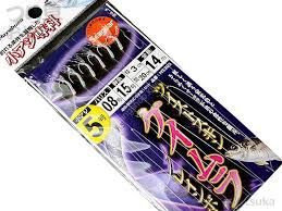 HAYABUSA Koaji Senka Twist Keimura Rainbow HS303 [White] 6 Hook 5-0.8