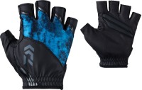 DAIWA DG-2123 Ice Dry Gloves with Pads (5fingers cut) Bottom Ocean M