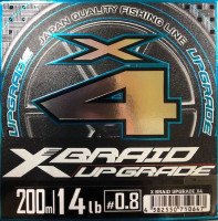 YGK X-BRAID UPGRADE X4 200 m #0.8 14lb