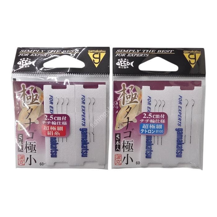 GAMAKATSU Threaded Goku-Tanago Extra Small Ultra-Fine Tetoron Leader Special Type