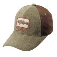 TIEMCO Foxfire Corduroy True to nature Cap (Olive) Free Size