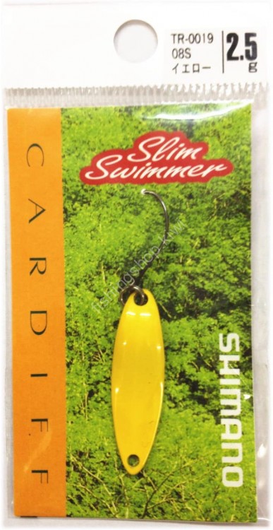SHIMANO Cardiff Slim Swimmer 1.5g #08S Yellow