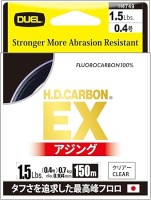 DUEL H.D. Carbon EX Ajing [Clear] 150m #0.4 (1.5lb)