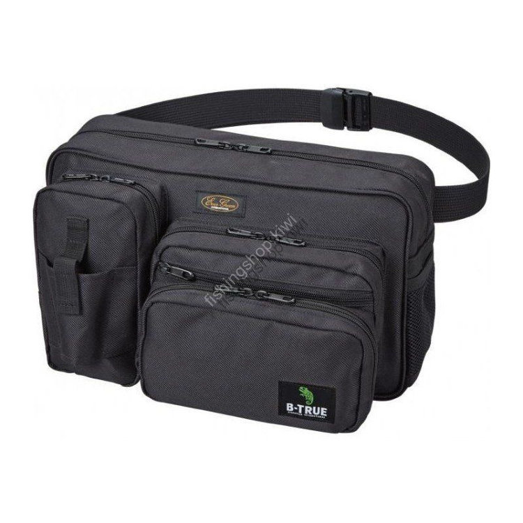 EVERGREEN B-True Bank Style Hip Bag Black