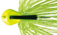 DEPS Sliding Jig 1/4oz Silicone Skirt #54 Chart Silver