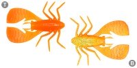 MEGABASS Fuwabug 2.5'' #Orange Back Chart (5pcs)