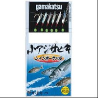 GAMAKATSU G SMALL HORSE MACKEREL SABIKI RAINBOW MACKEREL (SABA) LEATHER 68 PCS S503 3 REVISED