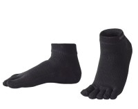 SHIMANO SC-022W Paper Dry Short Socks 5fingers Black S (22~24cm)