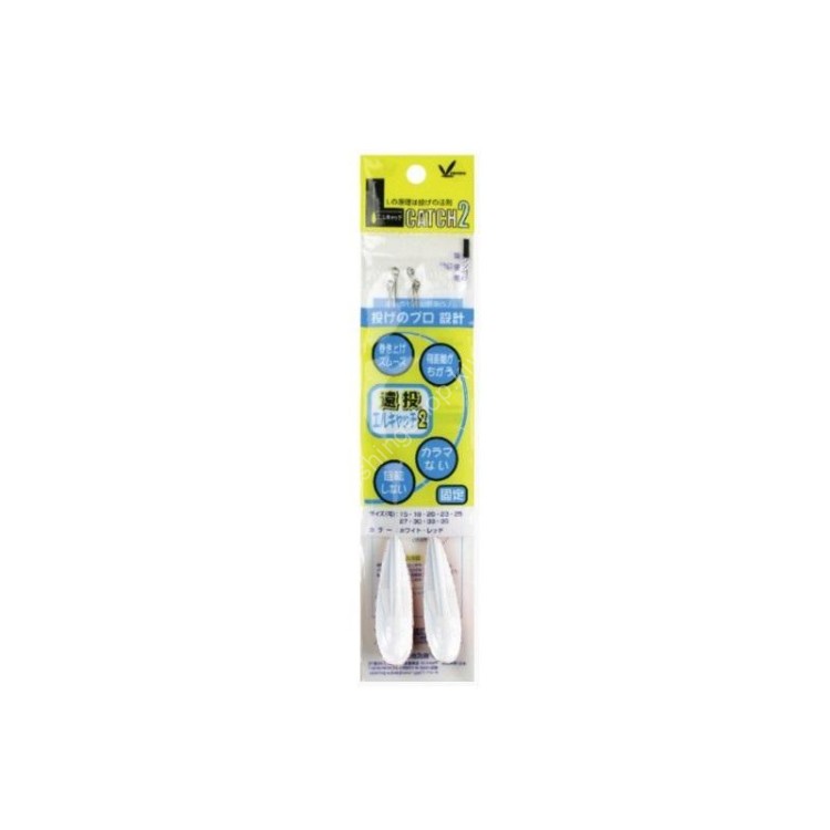 FUJIWARA L Catch II Fixed Type [Pearl White] #18 (2pcs)