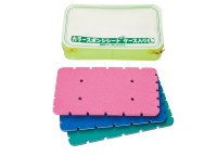 DAIICHISEIKO Color Sponge Sheet in Case L 04147-6