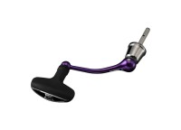SLP WORKS Daiwa Machine Cut Shaft Handle Set 55mm #Purple
