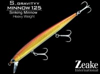 ZEAKE S_Gravityy Minnow 125 # SGM25001 Akakin Glow Belly