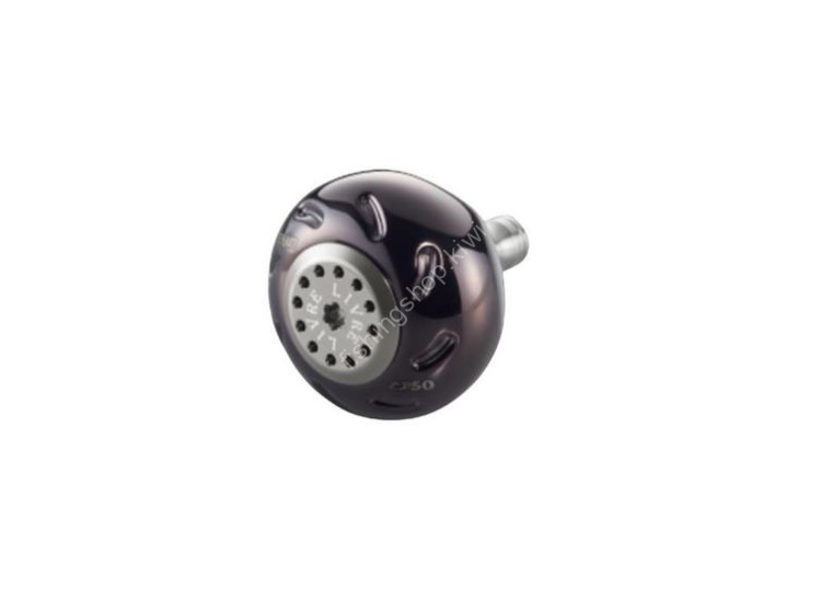 LIVRE 5945 EP50 Handle Knob for Shimano B #Brown (IP)/Titanium