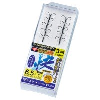 GAMAKATSU G-Hard V2 Fast 3 anchors [Nano Smooth Coat] #6 One Day Pack (18pcs)