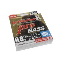 DUEL Armored F+ Pro Bass [Silver w/High-visibility Orange Markings] 100m #0.8 (15lb)